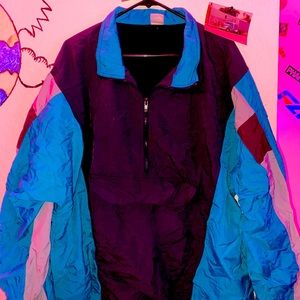 Vintage 90s Cheetah Mervyns Windbreaker Jacket